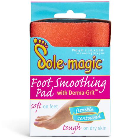 Say goodbye to cracked heels with the Sole Magic Foot Smoothing Pad